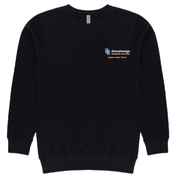 Embroidered Adult Mid Weight Crewneck Thumbnail
